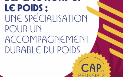 Les Émotions et le Poids : Une spécialisation pour un accompagnement durable du poids
